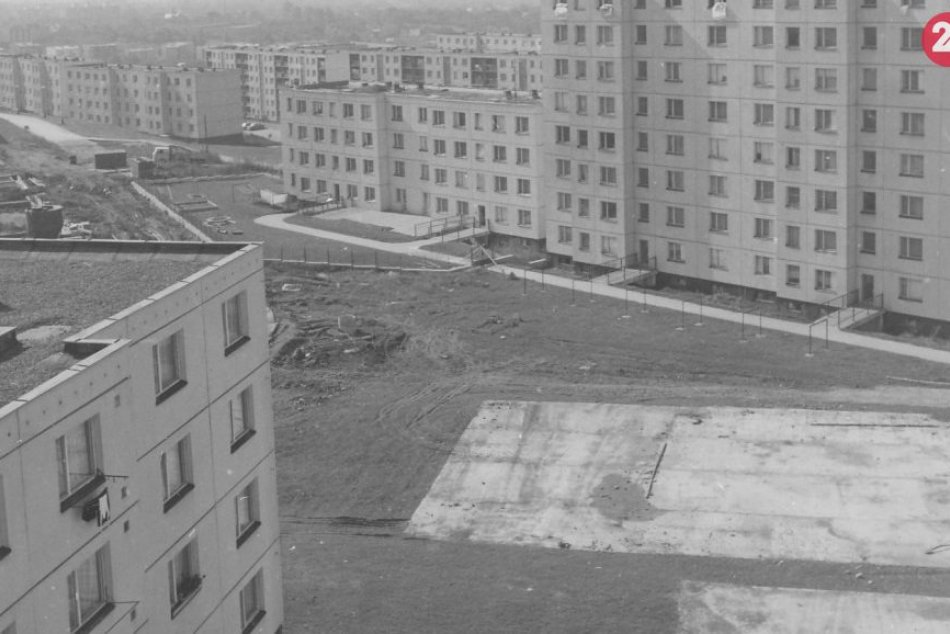 Obrazom: Archívne snímky najväčšieho sídliska v Prešove