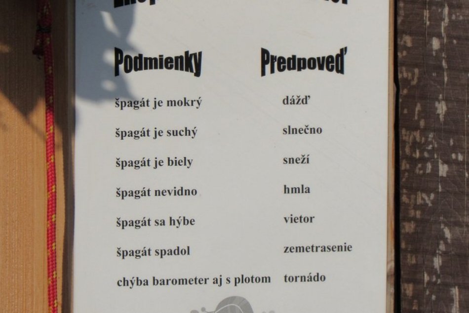 Obrazom: Predpoveď počasia poňali v Ekoparku netradične