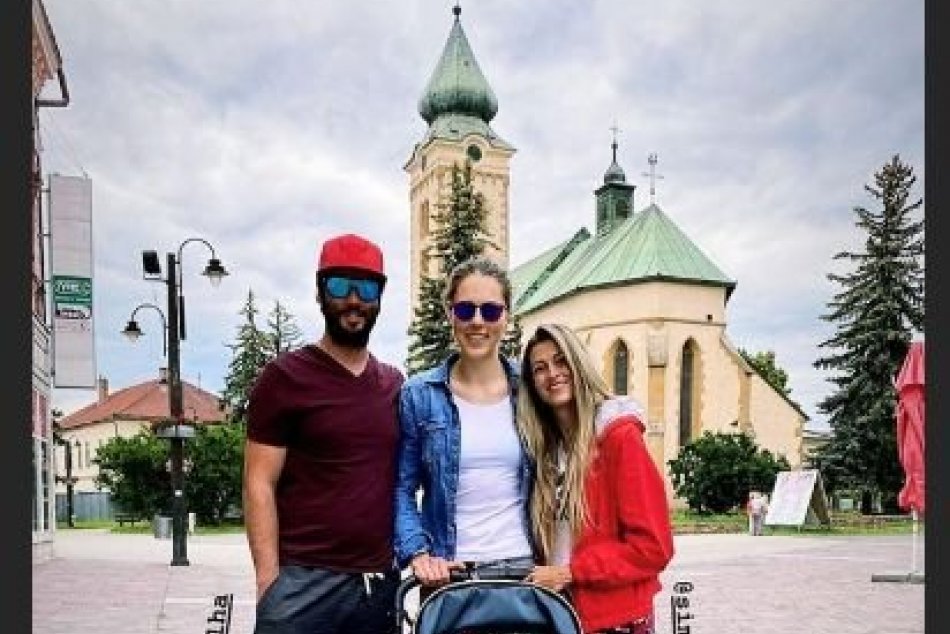 Naša lyžiarka ako teta