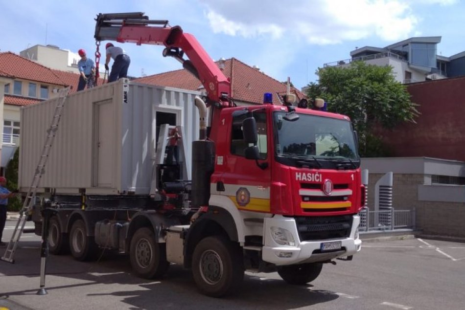 Kontajner pri Nemocnici sv. Michala, Bratislava