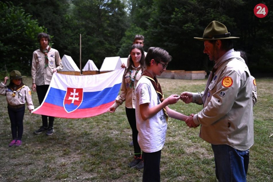OBRAZOM: Skauti prežili dobrodružné prázdniny v tábore na lúke v Kubrici