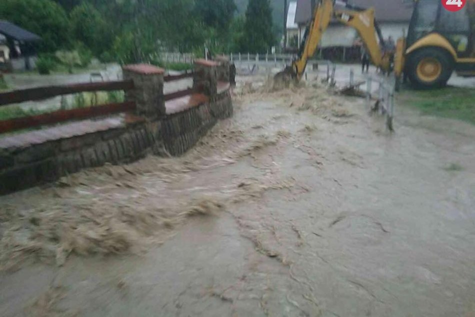 Hasiči - prívalový dážď Prešov