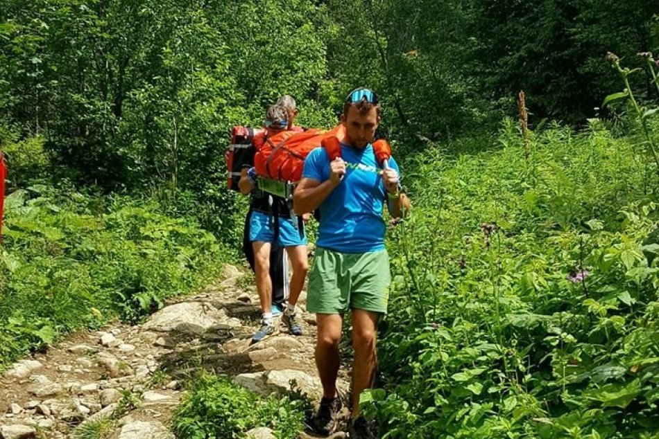 V OBRAZOCH: Úraz dolnej končatiny pod Jaskyňou mŕtvych netopierov