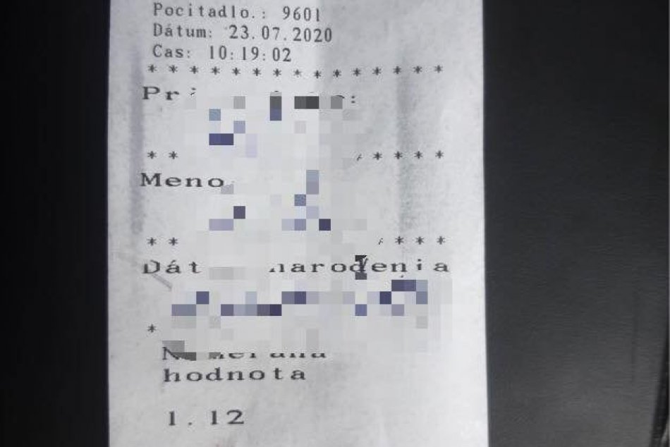 V OBRAZOCH: Vodič nákladiaku nafúkal vyše 2,3 promile