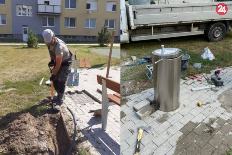 Vo Veči pribudnú dve fontánky s pitnou vodou