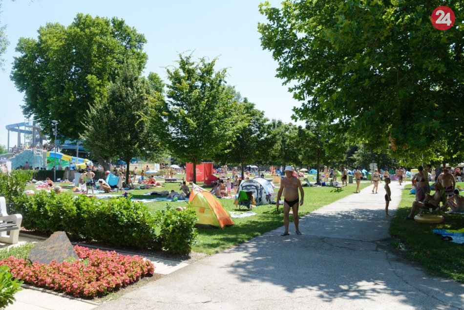 Letná zábava na kúpalisku Štrand