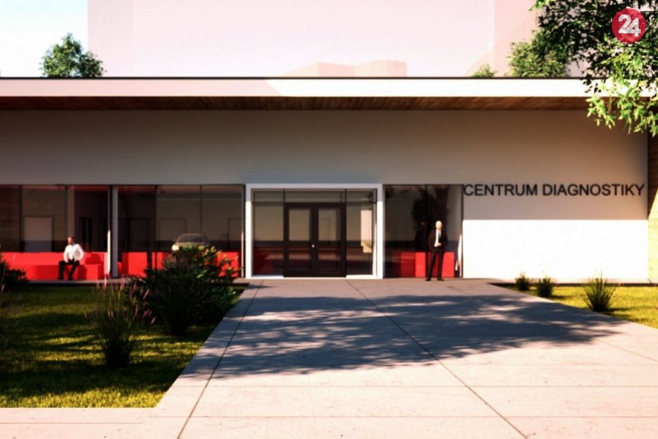 VIZUALIZÁCIE: Nové diagnostické centrum v považskobystrickej nemocnici