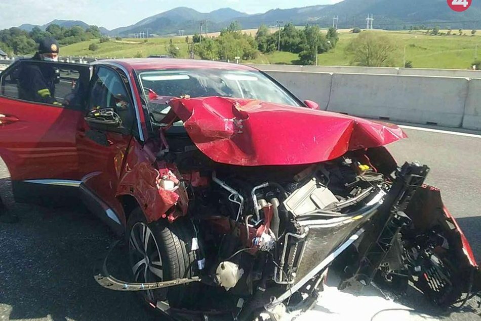 Nehoda na D1 pri Liptovskom Mikuláši