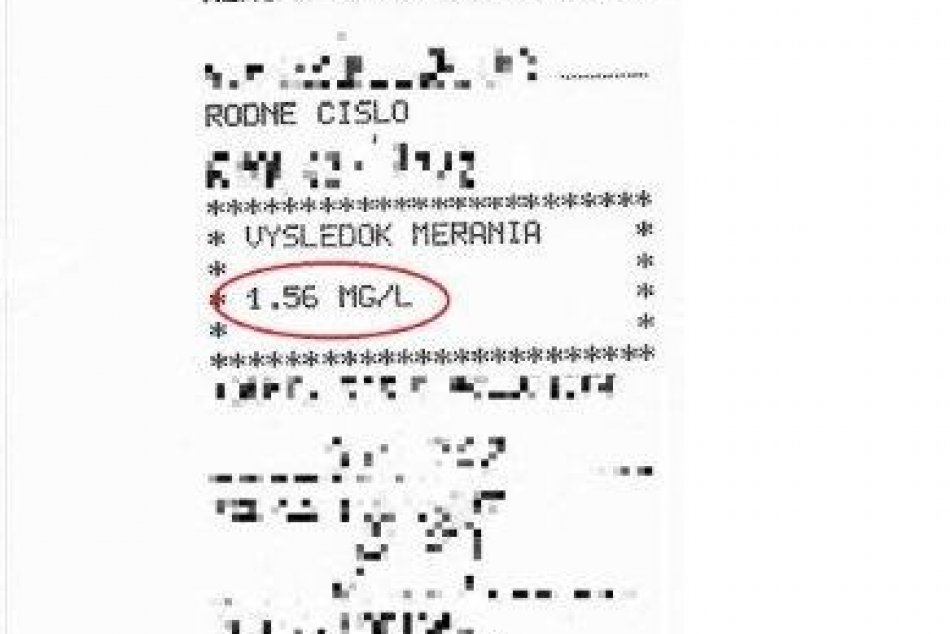 FOTO: Vodič z Prievidze prekročil rýchlosť, v dychu mu namerali i alkohol