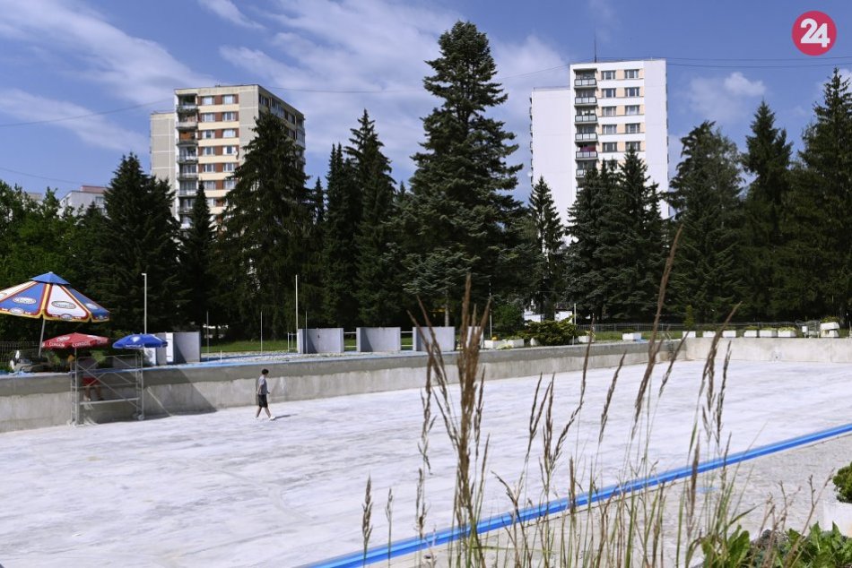 OBRAZOM: Považskobystrické kúpalisko rekonštruujú