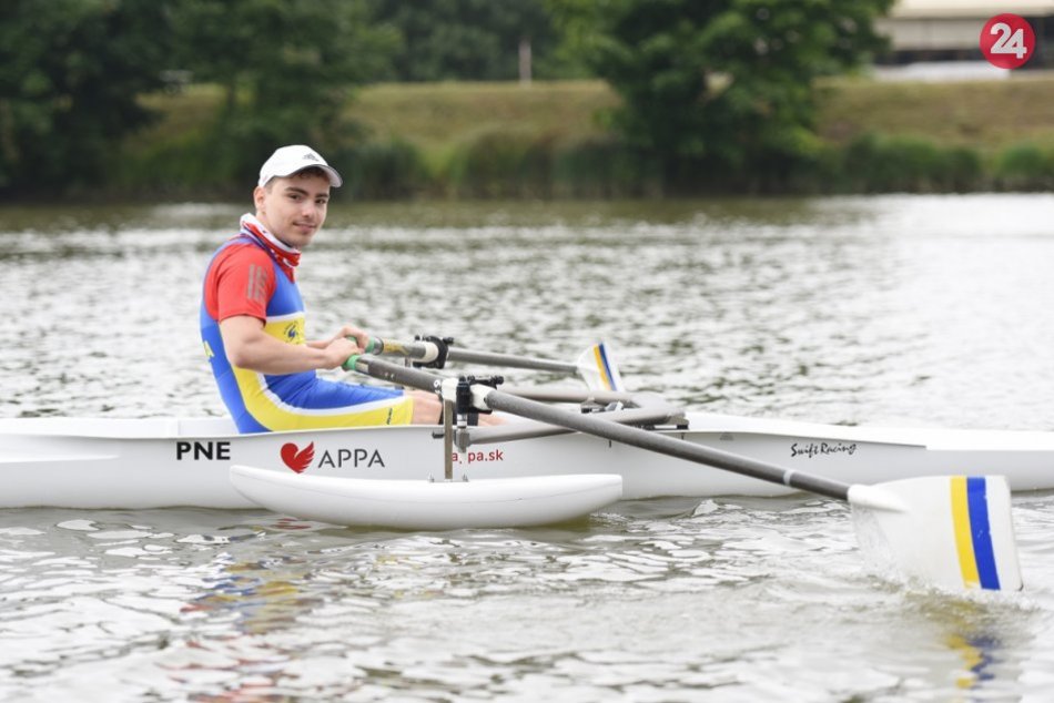 FOTO: Prvý slovenský paraveslár Krištof Kubala z Prievidze
