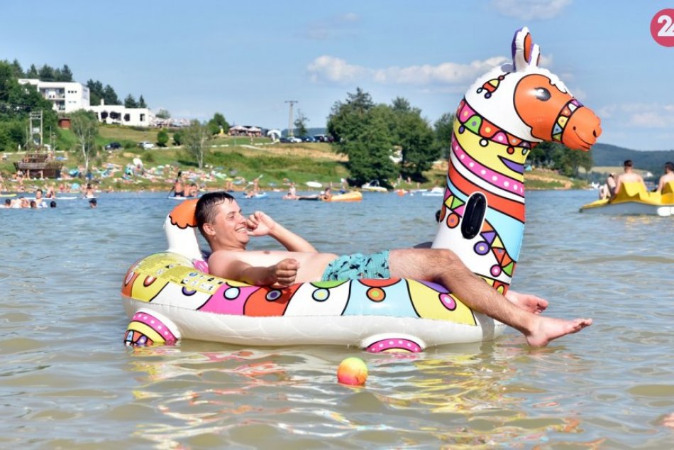 Obrazom: Leto a teplo prilákali na Domašu množstvo záujemcov