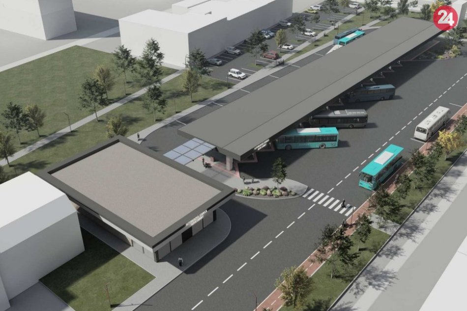 VIZUALIZÁCIE plánovanej rekonštrukcie autobusovej stanice