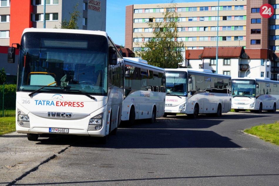SAD Poprad sa pochválil novými autobusmi