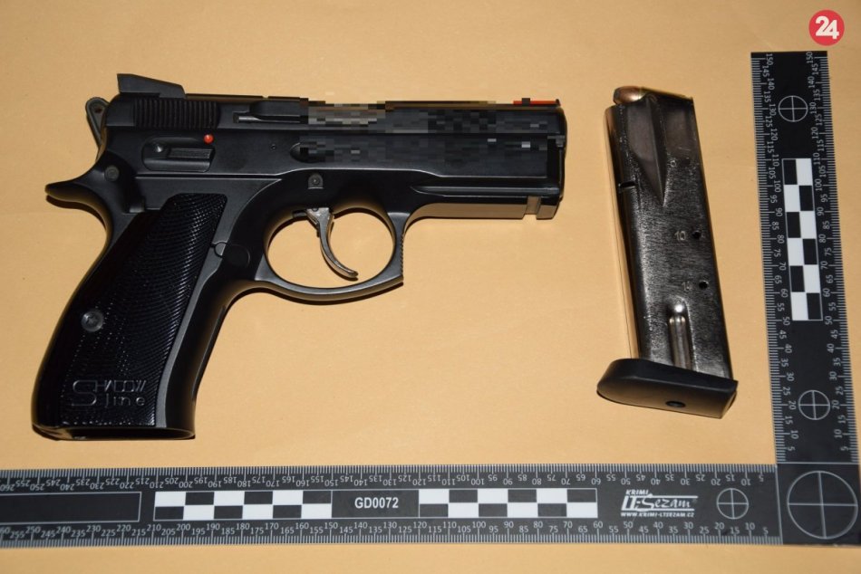 V OBRAZOCH: Streľba v Lučenci