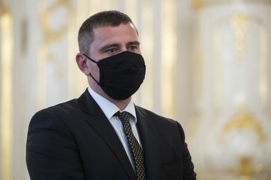 FOTO: Robert Šorl počas jeho vymenovania za sudcu Ústavného súdu SR prezidentkou