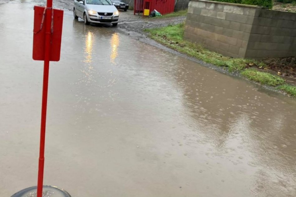 Obrazom: Večerné vyčíňanie vody v Prešove a okolí