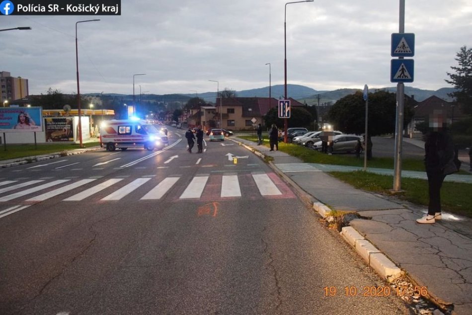 Nehoda na Elektrárenskej ulici: Dievča (9) utrpelo zranenia