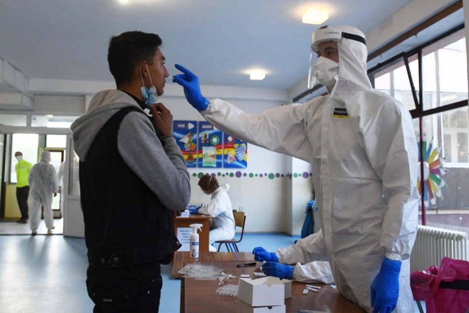 V OBRAZOCH: Testovanie v Košiciach