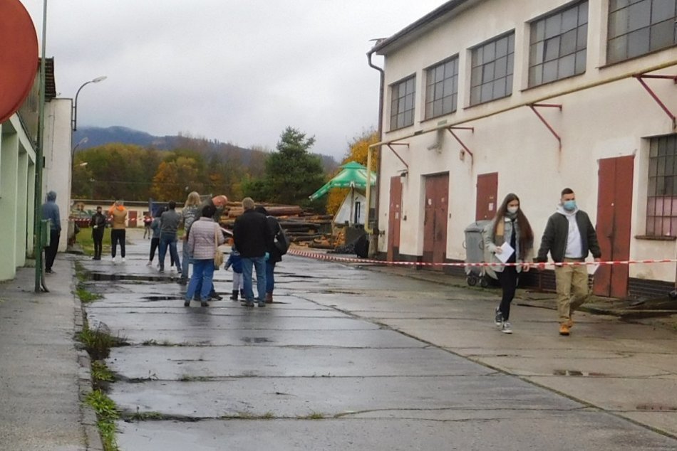 OBRAZOM: Testovanie v okrese Prievidza
