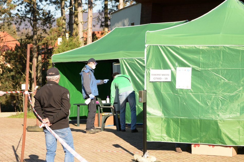 V OBRAZOCH: Druhé kolo celoplošného testovania v obci Kynceľová
