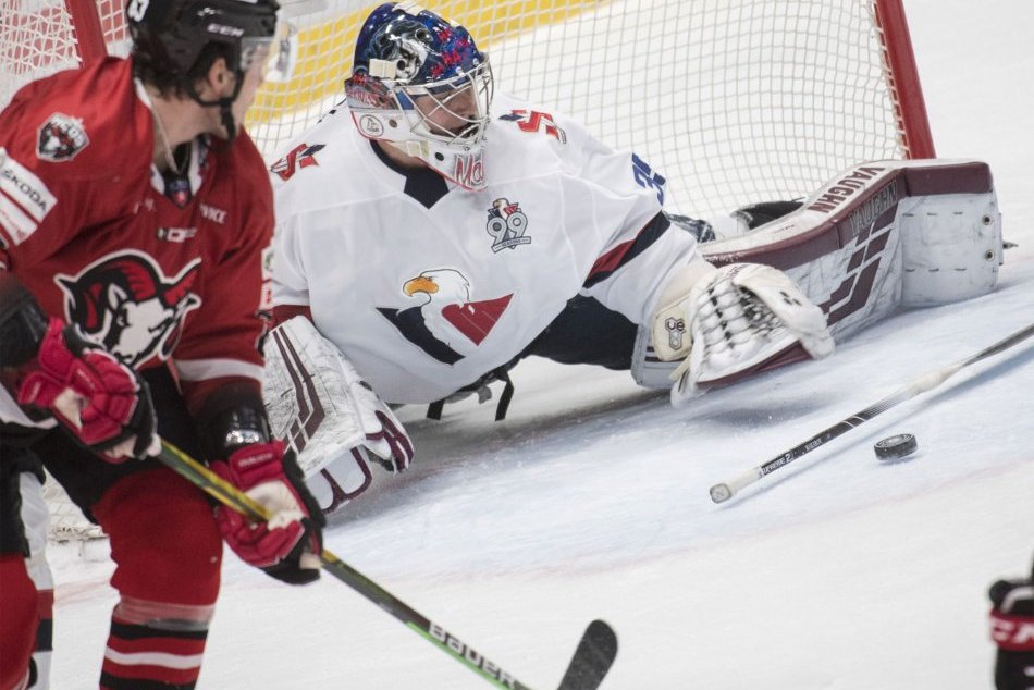 V OBRAZOCH: Bystrickí hokejisti nestačili na bratislavský Slovan