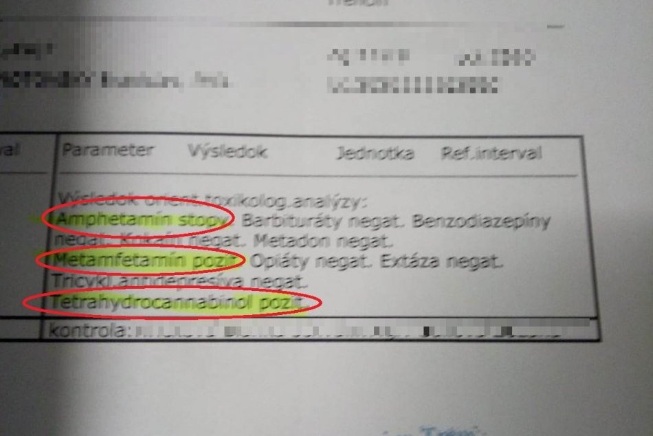 FOTO: Polícia odhalila v Dubnici nad Váhom dvoch vodičov pod vplyvom drog