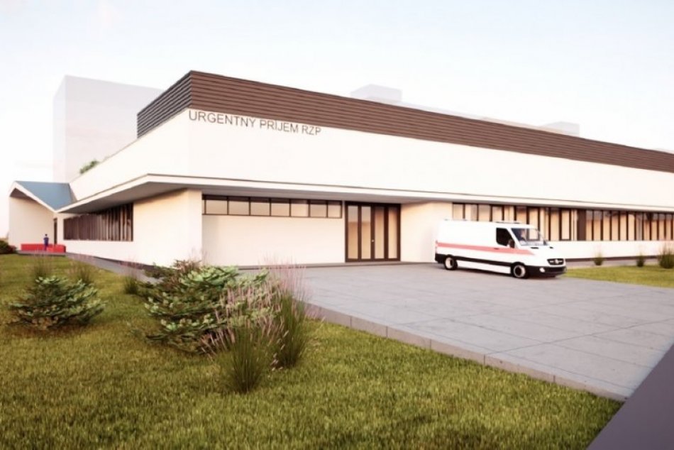 VIZUALIZÁCIE nového urgentného príjmu v bojnickej nemocnici