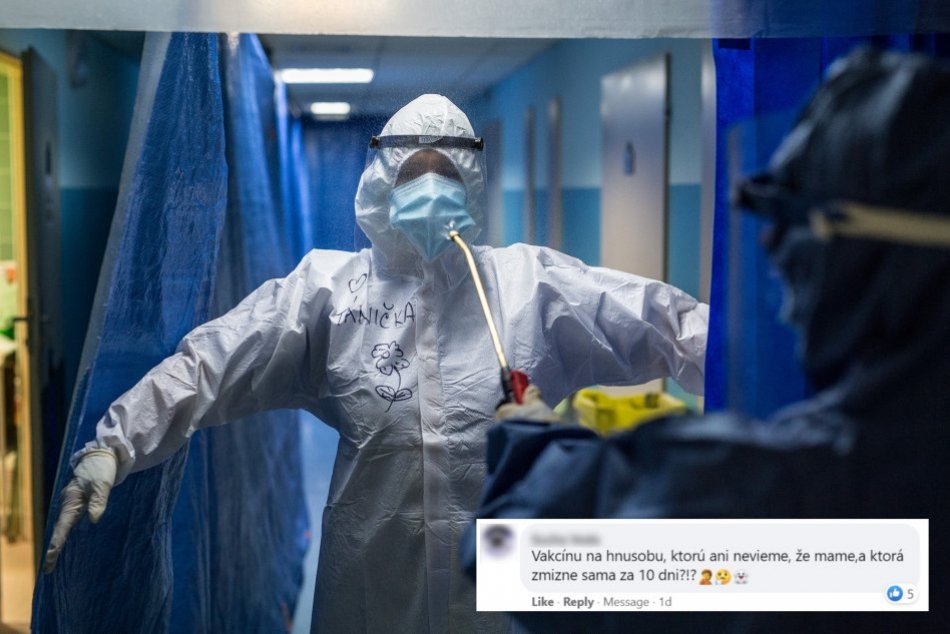 Obrázky z COVID oddelenia v trnavskej nemocnice