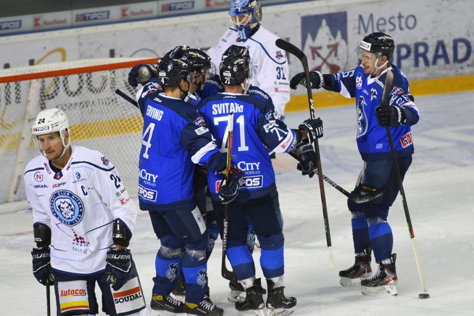 HK Poprad - HK Nitra 4:3 pp v 29. kole