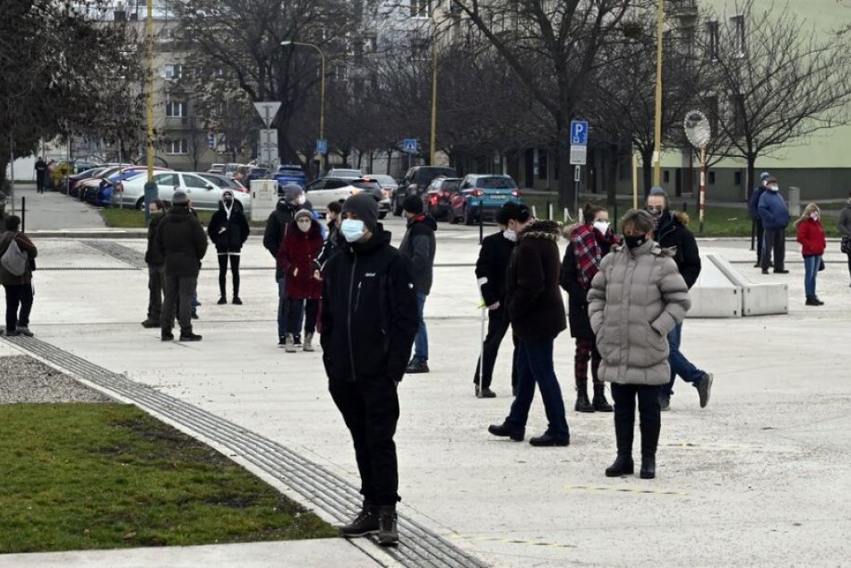 V OBRAZOCH: Plošné testovanie v Košiciach
