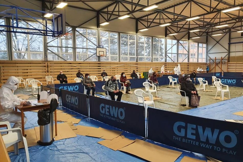 OBRAZOM: Dobrovoľné testovanie v Beluši