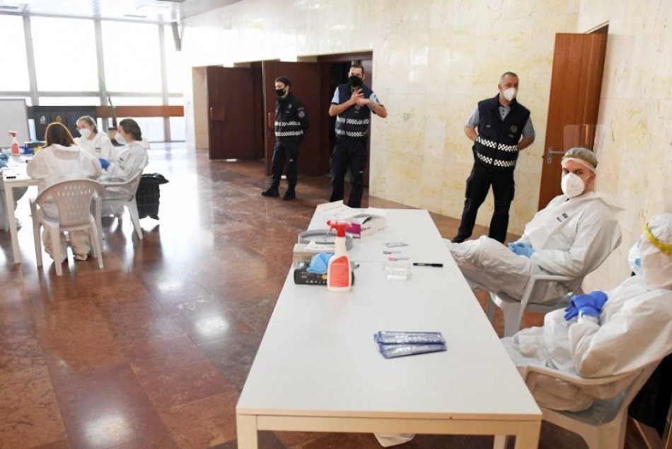 Dobrovoľné testovanie v Košiciach