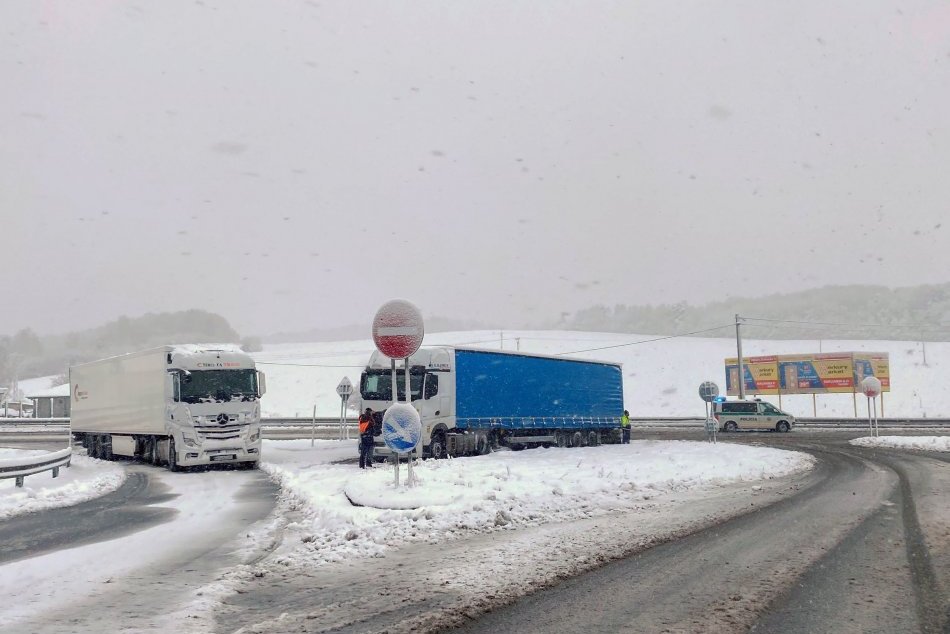 Obrazom: Sneženie v Prešove