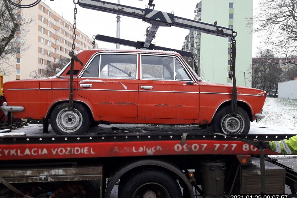 Staré vraky v Nových Zámkoch