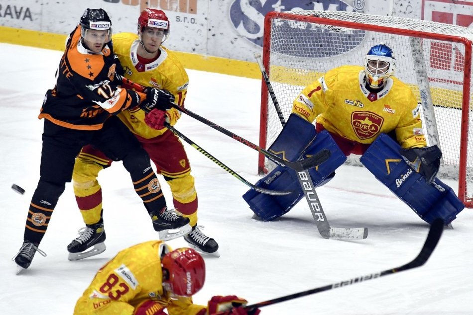 FOTO: HK Dukla Ingema Michalovce - HK Dukla Trenčín 2:1 pp a sn