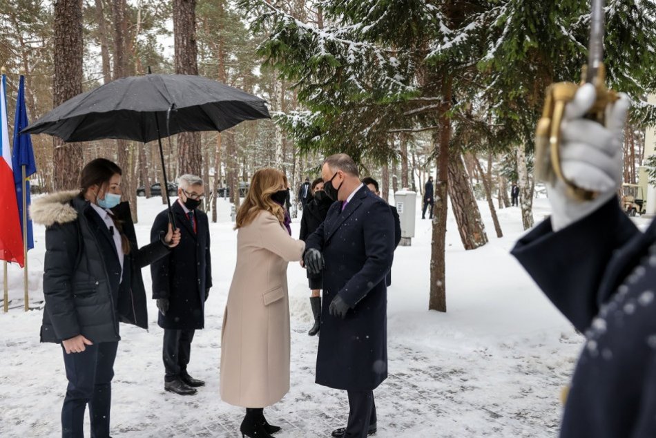 V OBRAZOCH: Zuzana Čaputová na summite prezidentov V4 v Poľsku