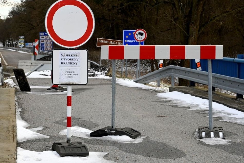 Uzavreté hraničné priechody