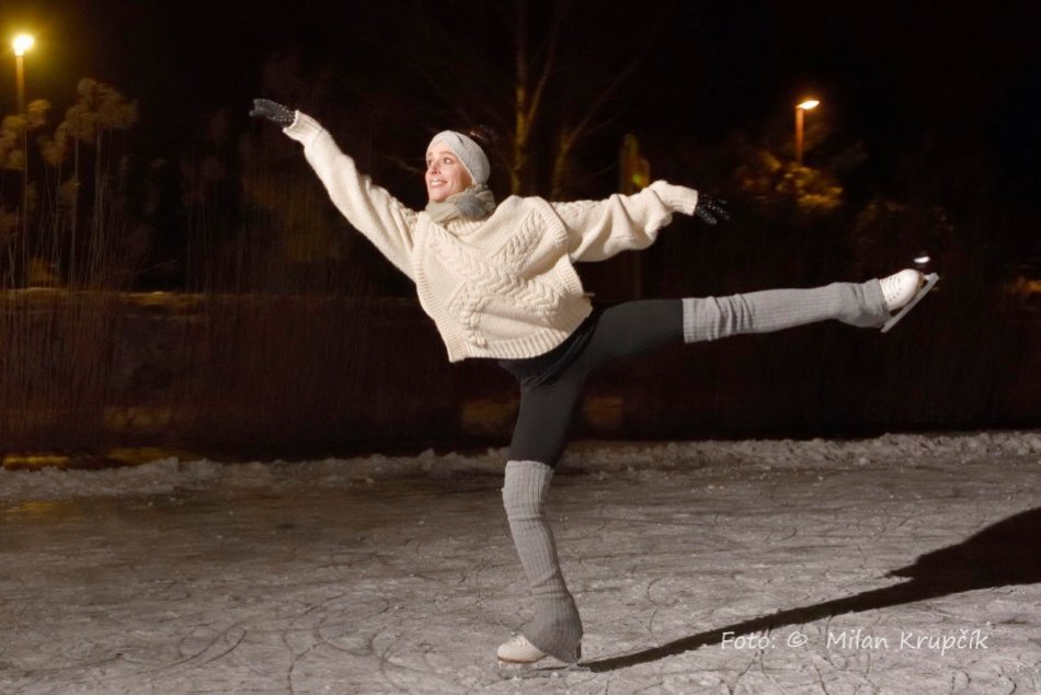 Krasokorčuliarka spravila rozruch pri Draždiaku