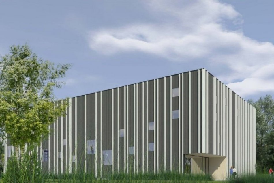 Vizualizácie novej športovej haly v Nitre