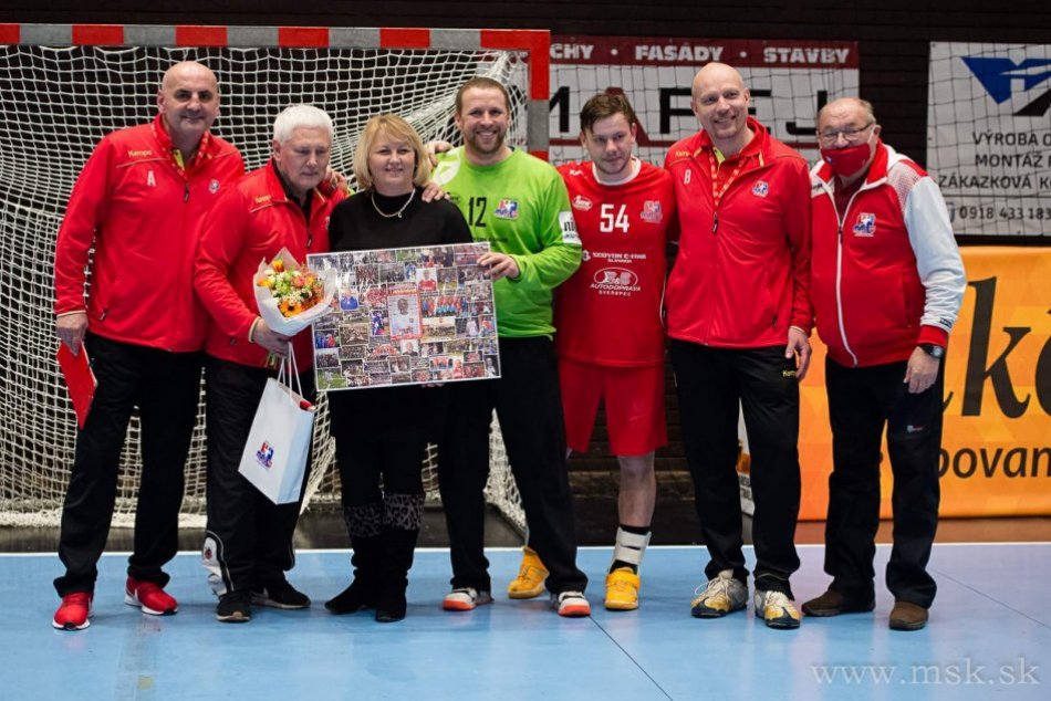 OBRAZOM: MŠK Považská Bystrica - HC Sporta Hlohovec 38:30