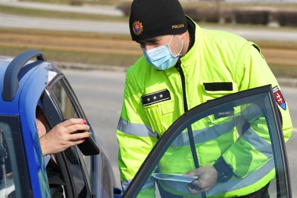 Policajné kontroly v Košiciach