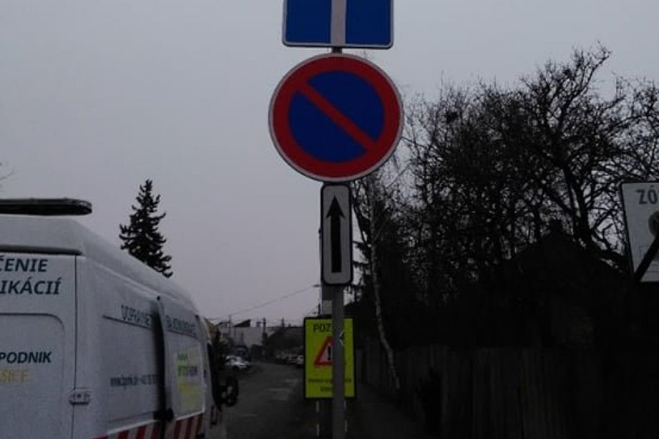 Nová jednosmerná cesta v Košiciach