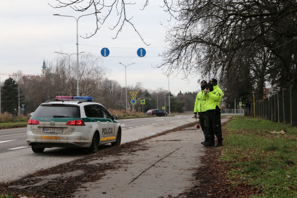 Policajné kontroly v Nitrianskom kraji