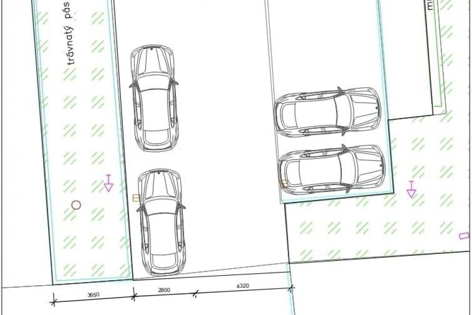 Varianty parkovania na Mazorníku pod poštou