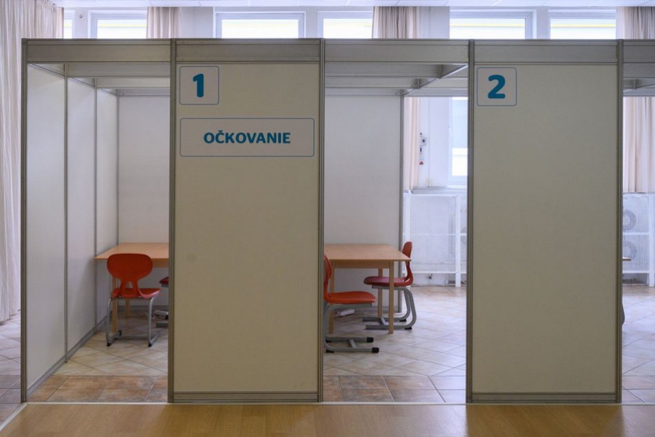 Veľkokapacitné vakcinačné centrum v Nitre