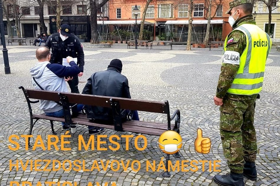 Policajti kontrolujú dodržiavanie opatrení