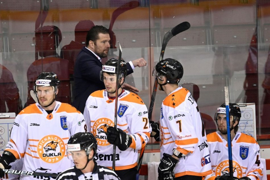 HK Dukla Trenčín - HK Dukla Ingema Michalovce 1:2 v 3. štvrťfinále