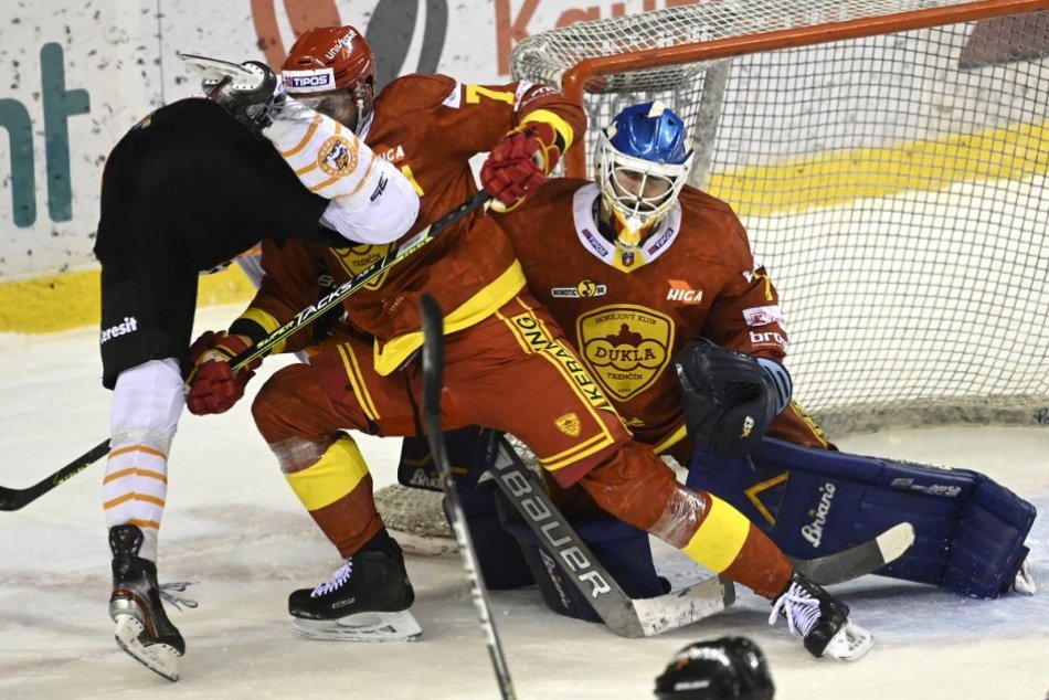 FOTO: Dukla Trenčín - Dukla Ingema Michalovce 1:2 pp (6. zápas štvrťfinále)