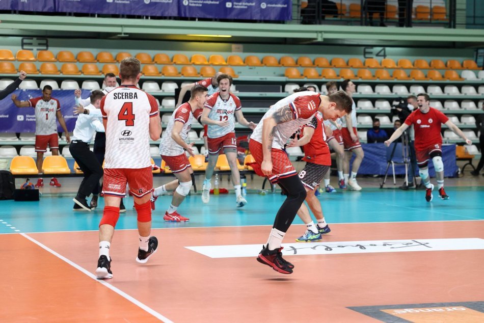 Obrazom: Prešov oslavuje zisk 4. Slovenského pohára vo volejbale